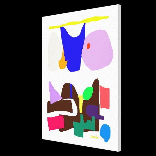 Never Tired Stretched Canvas Prints