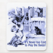Never Too Cold Mousepad mousepads