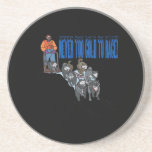 Never Too Cold To Race 2 Beverage Coaster