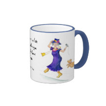 'Never too late' Ringer Mug