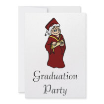 Never too old for a Diploma Personalized Invites