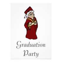Never too old for a Diploma invitations