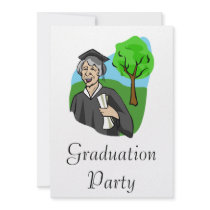 Never too Old - Graduate Announcement
