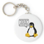Never trust an OS you don't have sources for! Key Chain