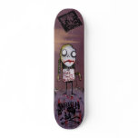 Never Trust the Living Zombie Skateboard by Agorab