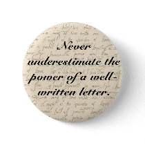 Never underestimate the power of a letter buttons by alianne92 Never underestimate the power of a letter buttons