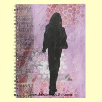 Never Walk Alone Collage Notebook notebooks