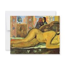 Nevermore By Gauguin Paul (Best Quality) Personalized Announcements