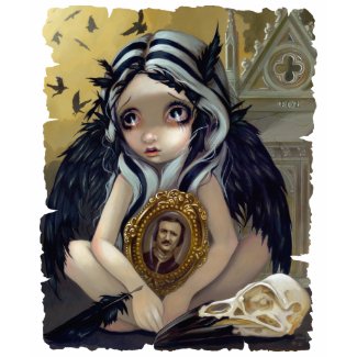 Nevermore - Edgar Allan Poe - Gothic Fairy Shirt shirt