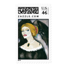 Nevermore Postage Stamp