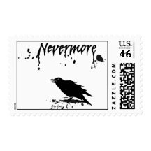Nevermore Postage Stamp