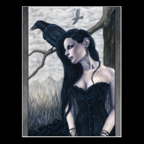 Nevermore Postcard postcards