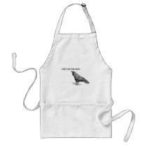 Nevermore Raven Apron
