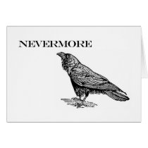 Nevermore Raven Greeting Cards