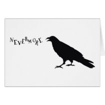 Nevermore Raven Cards