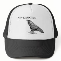 Nevermore Raven Mesh Hat