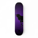 "Nevermore" Skateboard by nucleartees "Nevermore" Skateboard