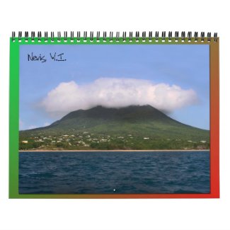Nevis Island Caribbean Calendar calendar