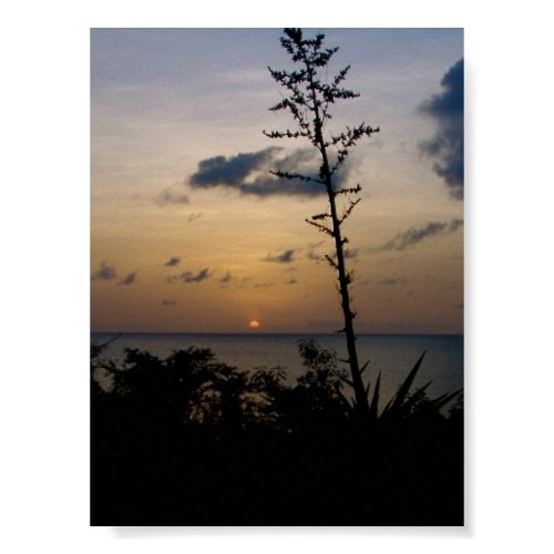 Nevis Sunset print
