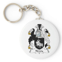 Nevoy Family Crest Key Chain