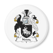 Nevoy Family Crest Magnet