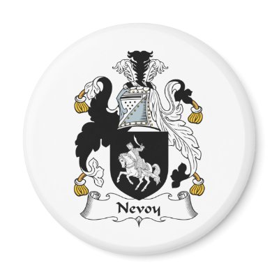 Nevoy Family Crest Magnet by coatsofarms