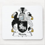 Nevoy Family Crest Mouse Pads