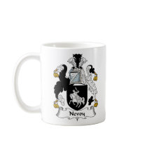 Nevoy Family Crest mugs