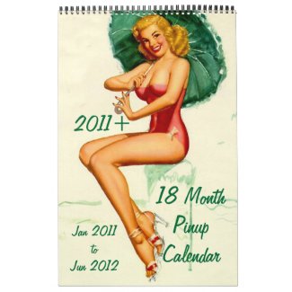New 2011 Plus Pinup Calendar calendar