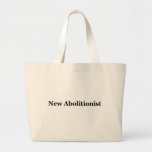 new abolitionist canvas bag