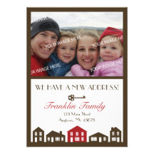New Address Announcement Card