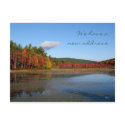 New Address Autumn Shore postcard
