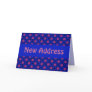New Address Blue and pink...