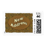 new address brown postage
