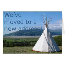 New address card