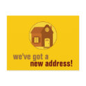 New Address : Customizable postcards