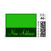 New Address green Stamps
