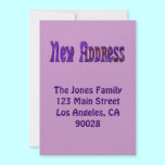 New Address invitations