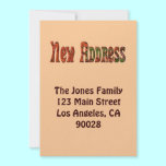 New Address invitations