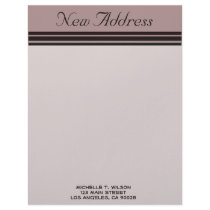 New Address Custom Letterhead