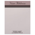 New Address Custom Letterhead