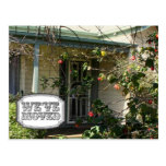 New Address Moving House Home Photo Postcard