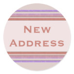 New Address Pastel stickers