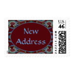New Address Postage Stamp