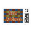 New Address postage