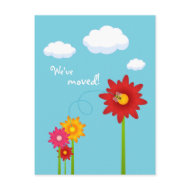 New Address postcard postcard