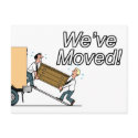 New Address postcards
