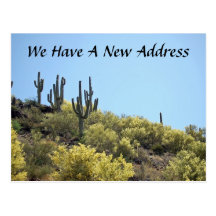 New Address Postcard