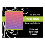 New address postcard postcards