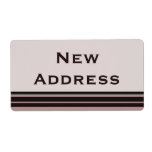 New Address labels